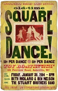Square dance Poster